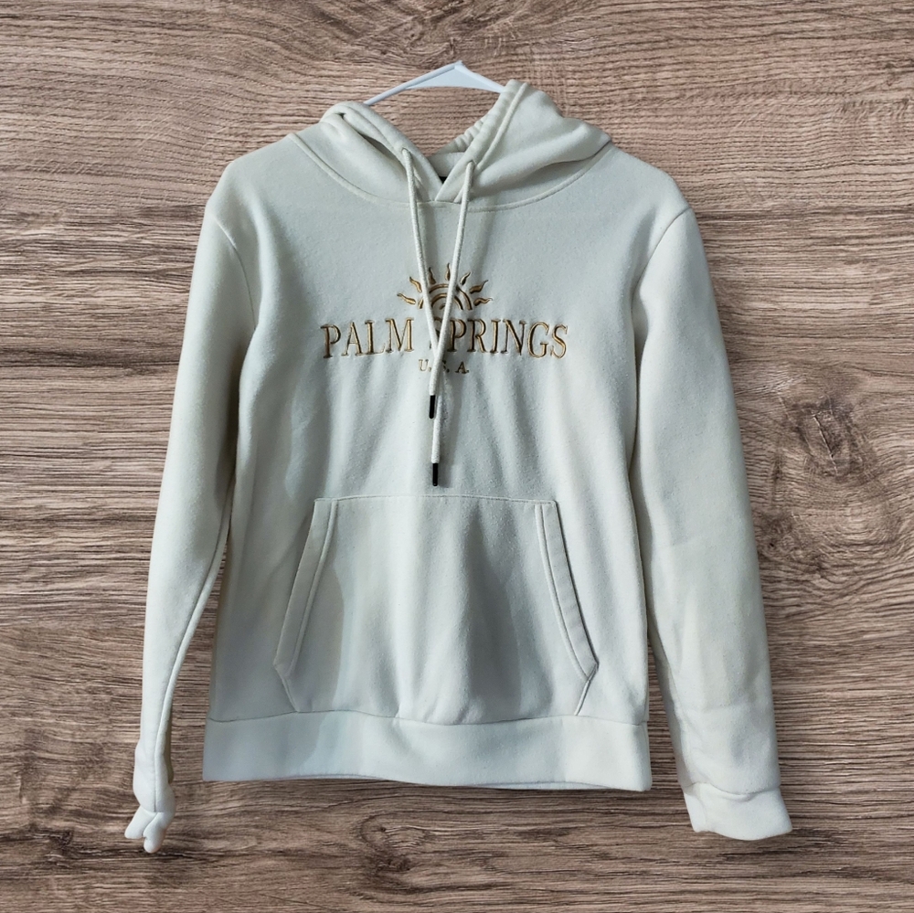 Angel‎ Cult Palm Springs USA WOMEN'S Pullover Hoodie Size XS